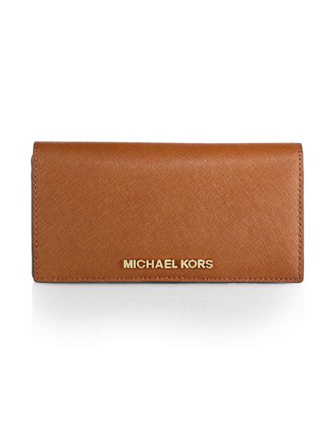 michael kors mens brown leather bifold wallet|Michael Kors bi.